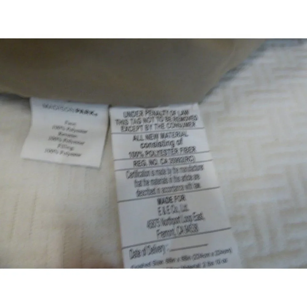 Madison Park Down Alternative Comforter Set, Full/ Queen, Taupe (light brown)